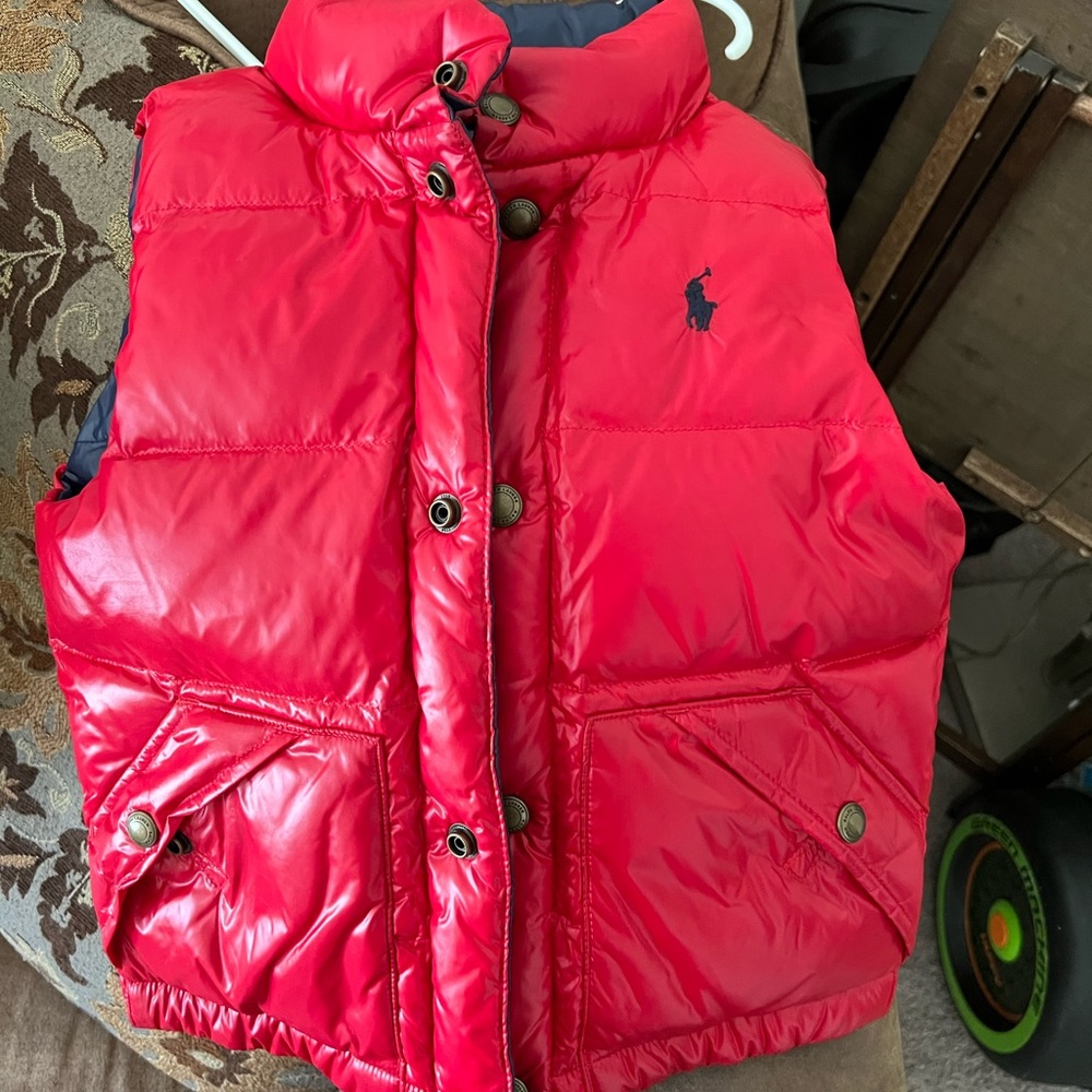 Boys polo vest